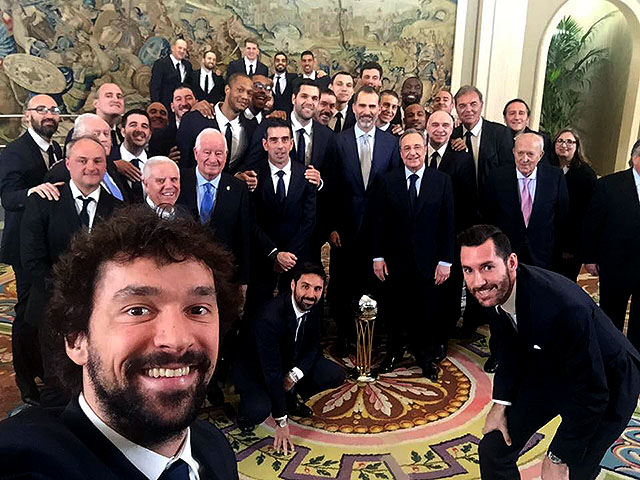 Selfie Real de Sergi Llull
