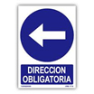Señal Dirección Obligatoria