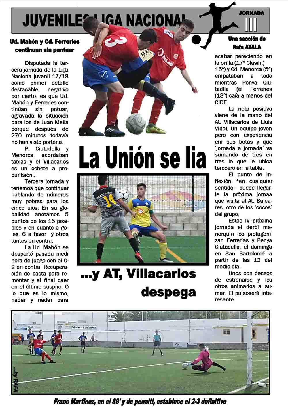 1 cronica 3a jornada futbl juenil 17 º1