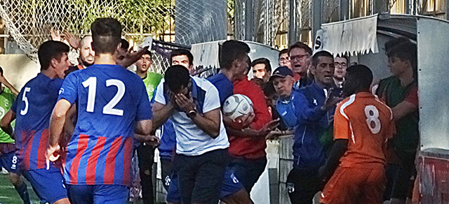 Incidentes CD menorca- Portmany