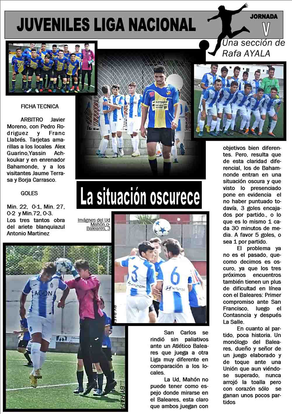 JORNADA 5 LIGA NAC JUV 17 18 1