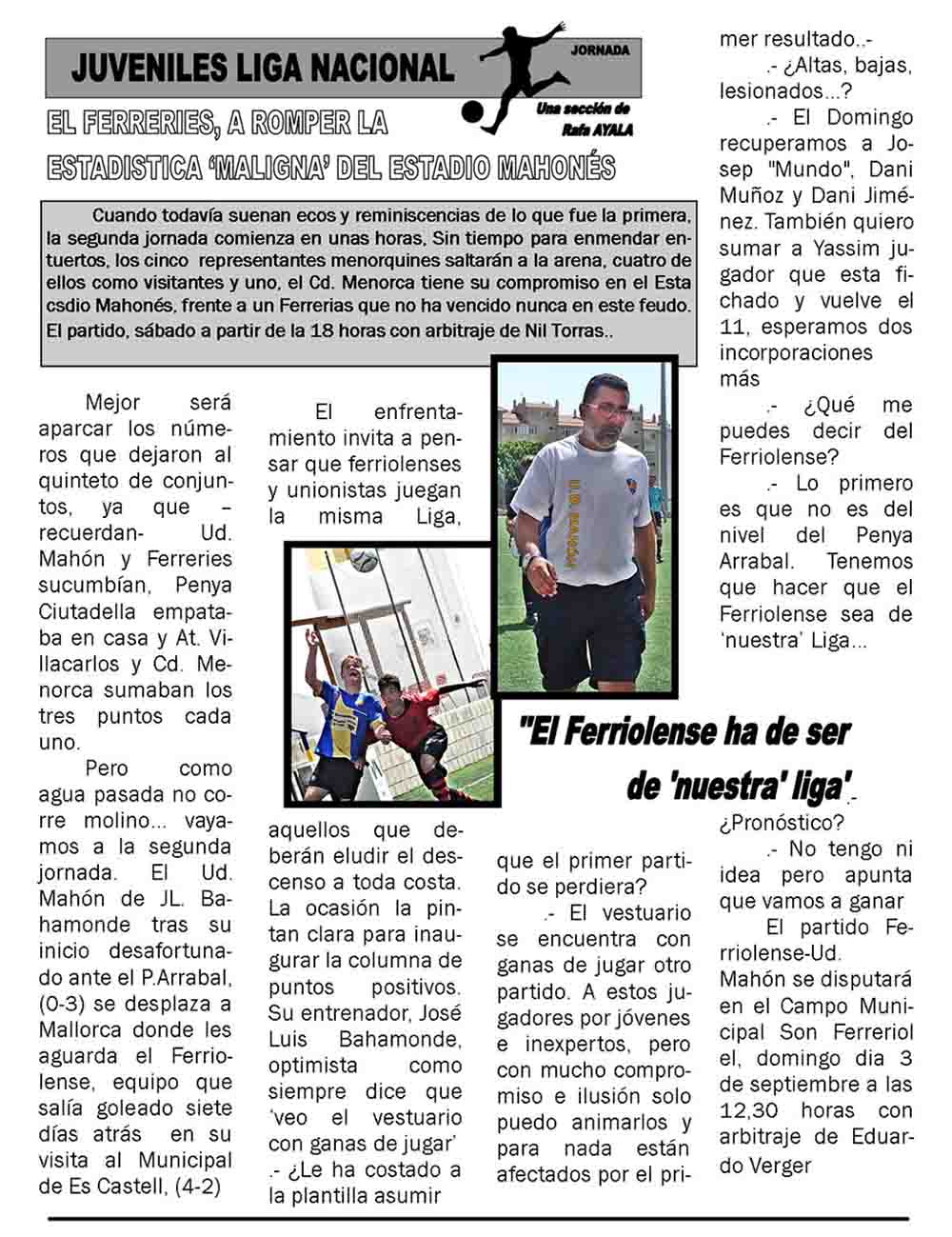 JUVENILES LIGA NACIONAL PRE II 