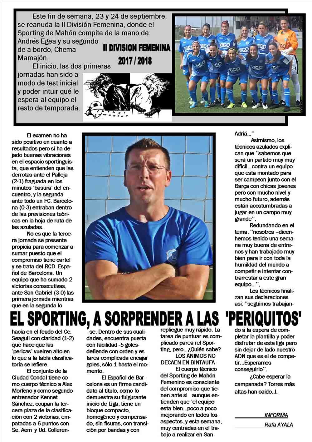 PREVIA V JORNADA FEMINAS II DIV