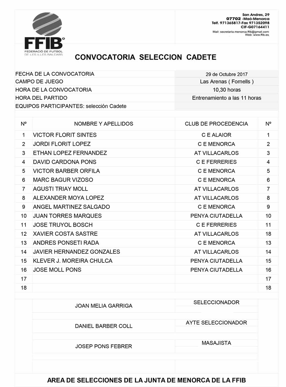 171029 Convocatoria Selección cadete[1]