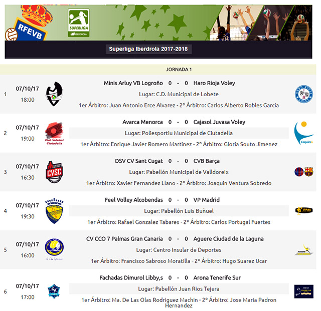Horaris volei1