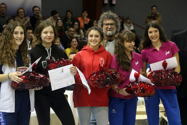 Torneig Ciutat d'Alaior bàsquet base-Entrega Trofeos