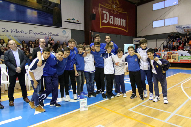 Torneig Ciutat d'Alaior bàsquet base-Entrega Trofeos