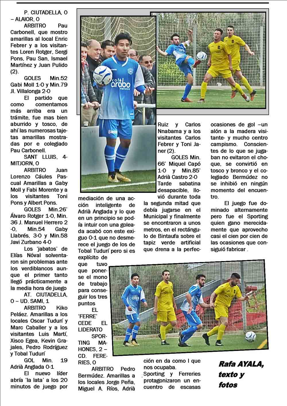 Futbol Regional Menorquina