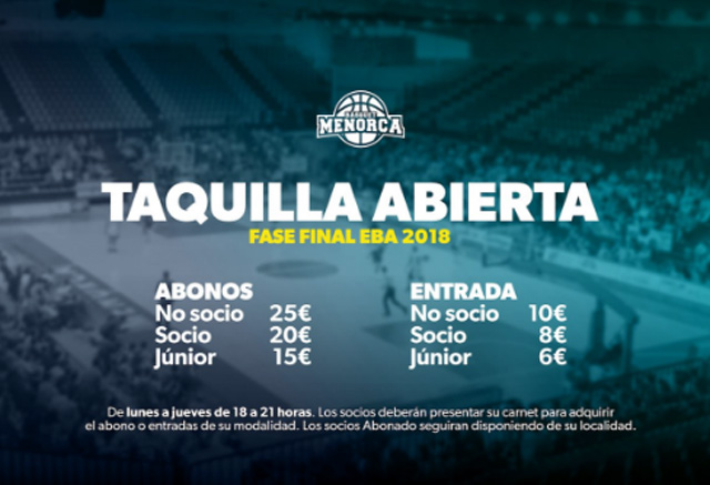 Preus Venta de entrades ascens LEB Plata