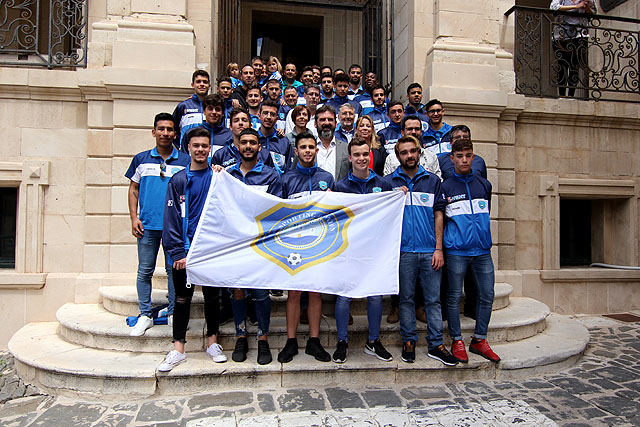 Recepció Ajuntament de Mô a Sporting de Mahón (Regional i juvenils)