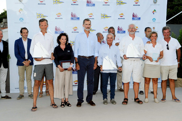 Entrega trofeos Barcos Época-Copa del Rey 2018