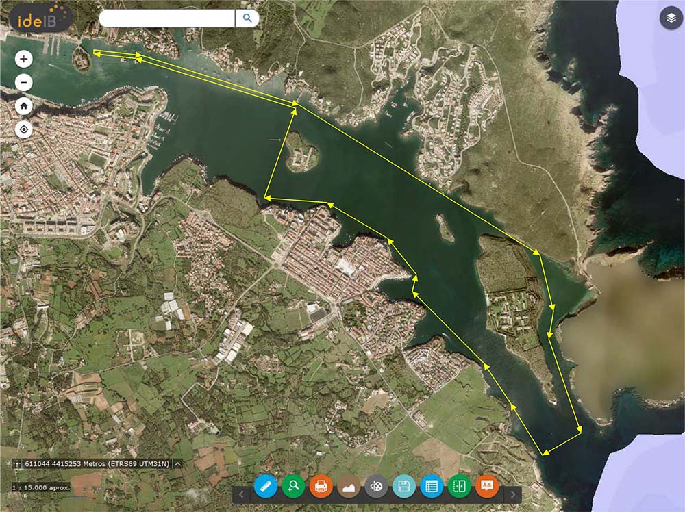 TRAVESIAS 10 km - 6 km-Plano-travesias-llarga-I-Travesia-Sol-Naixent