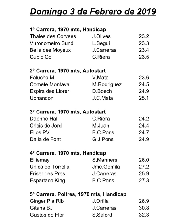 Resultats Carreras caballos_3F
