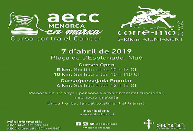 Cartell Cursa contra el Càncer1