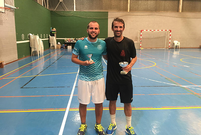 Carlos y Albert- Open de Gracia de bádminton 2019