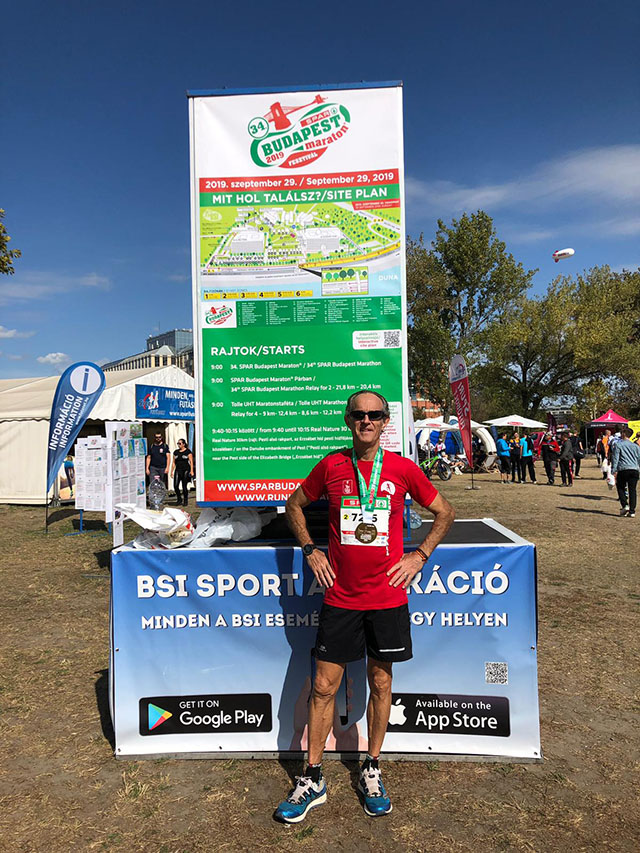 Luis Salom Marathon de Budapest M-60