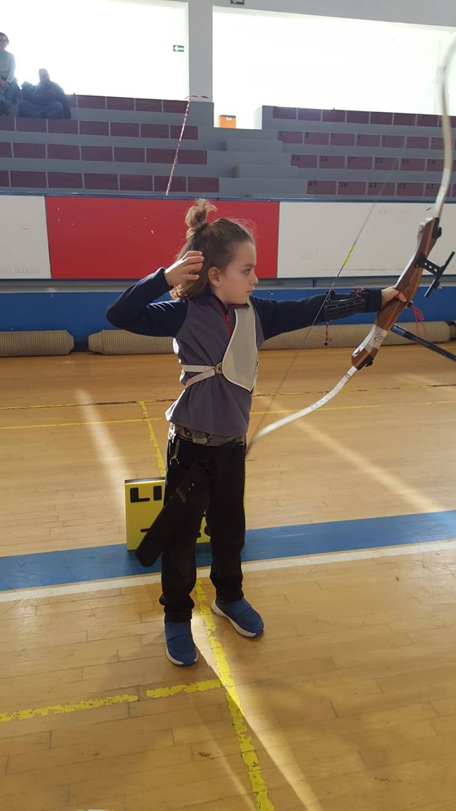 Tir amb Arc-Primer Control de Deporte Escolar