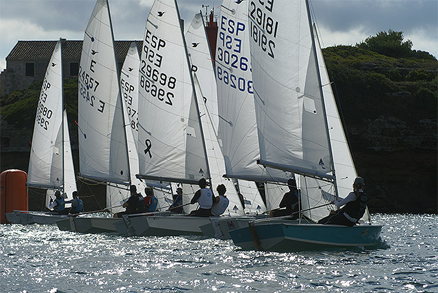 Winter series de la clase Snipe