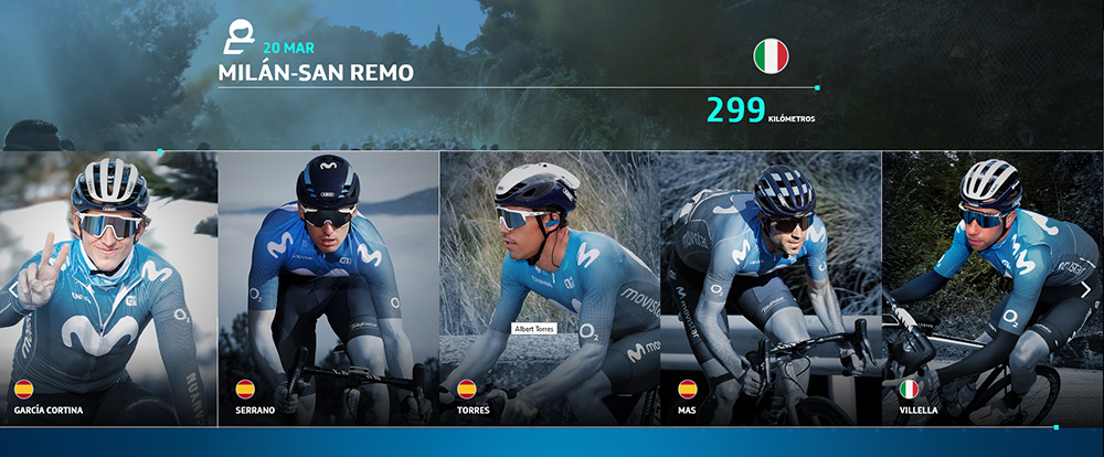 Albert Torres - Movistar Team Milano-sanremo