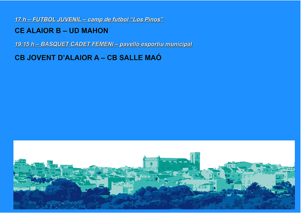 AGENDA ESPORTIVA Lô