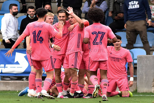 Xavi Sintes-Real Madrid Castilla al play off a Segunda