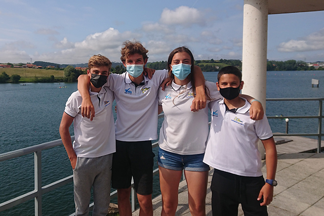 Equipo Cadete Copa España 1000 m.