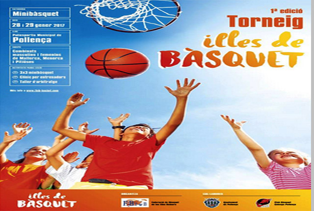 Cartell Torneig Illes de Bàsquet Mini