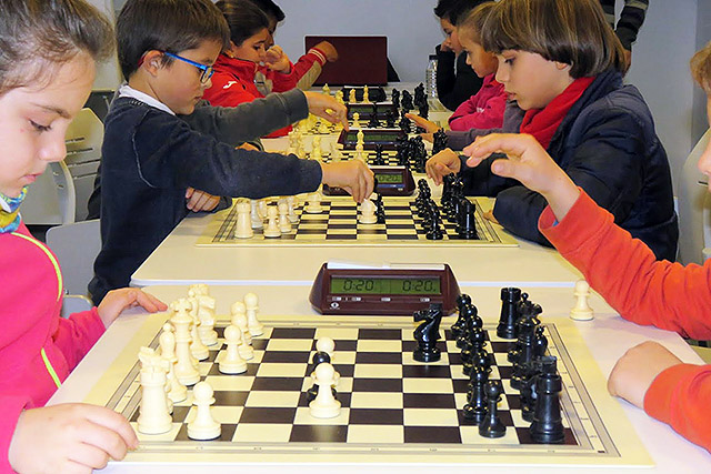 Primera Ronda Escolars d'Escacs de Menorca 2017- Es Mercadal