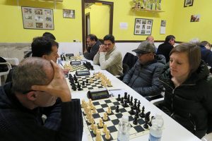 Derbi as Castell. Centre de Cultura de es Castell A (a la dreta de la foto)