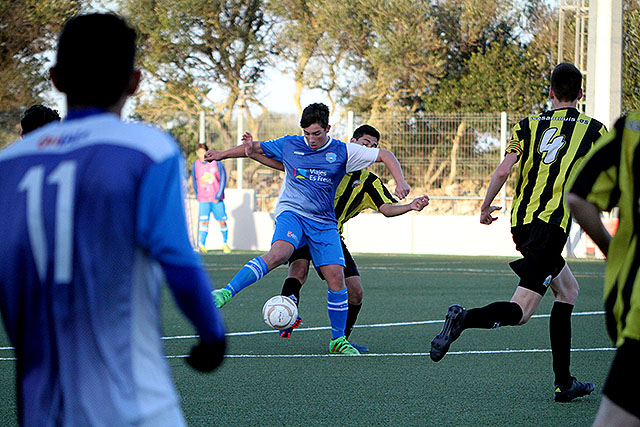 Futbol juvenil Sporting de Mahón- CCE Sant Lluís