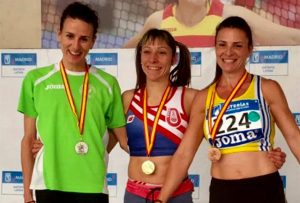 Ángela López-Oro Nacional de veteranas en Madrid 400 w-40