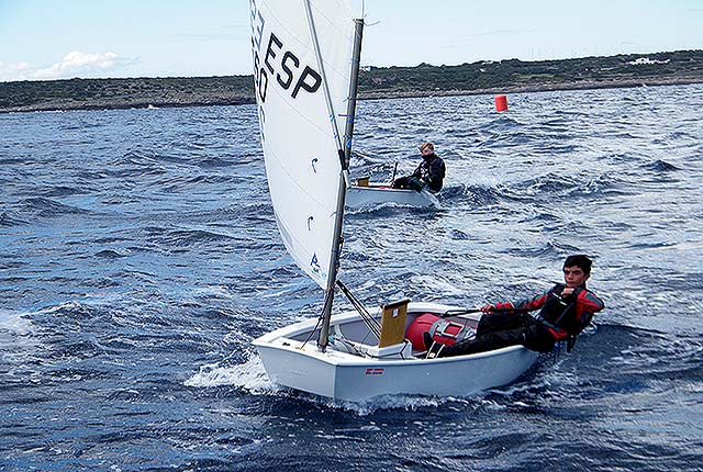 Carlos Sánchez-Rogrido 1º Optimist