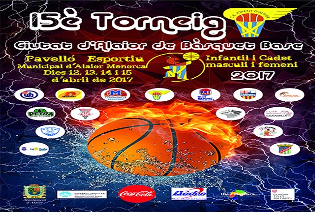 Cartell Torneig Ciutat d’Alaior de Bàsquet Base