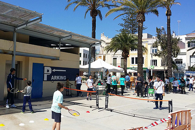 El Club Tenis Mahón en la Festa de s'Esport