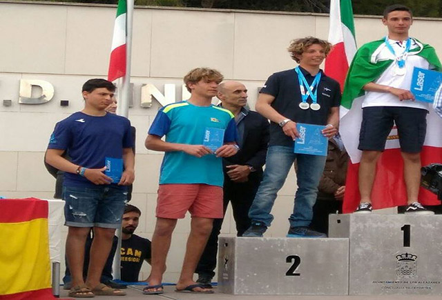 Manel Barber Campeonato de Europa laser 4.7