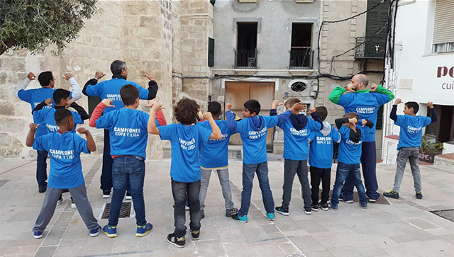 UD Mahón campeón Liga y Copa Benjamines 1a