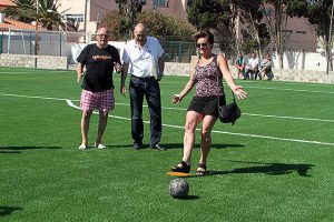 Futbol- AtVillacarlos inauguració gespa