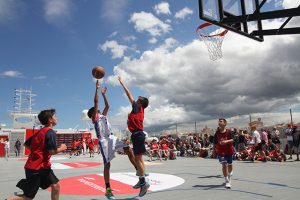 Basquet 3x3 Trasmediterranea