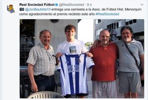 Jon Bautista-jugador R.Sociedad