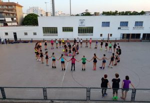 Patinaje UD Mahón- segundo dia de entrenamiento