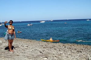 Travessia de Biniancolla a Punta Prima