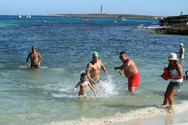 Travessia de Biniancolla a Punta Prima