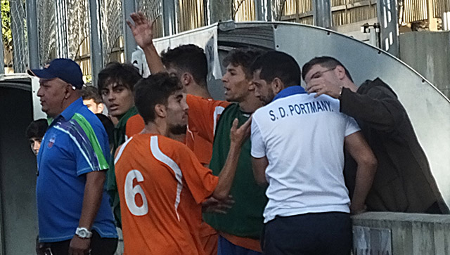 Incidentes CD menorca- Portmany