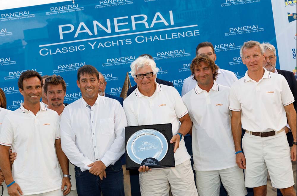 Tripulación del Linnet - ganador Época Cangreja