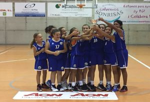 CCE Sant Lluís Campió Copa AON Mini Fem Menorca