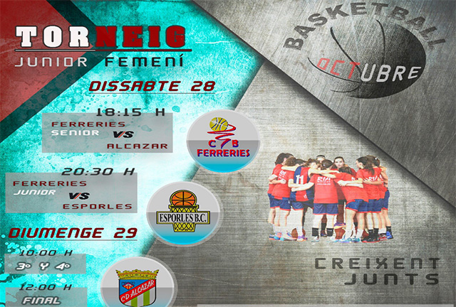Cartell Torneig junior fem