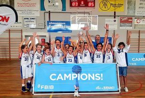 La Salle Mahón - Campions-Copa AON Minibàsquet