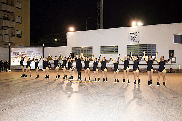 -Presentación Escuela Patinaje Artístico UD Mahón