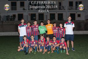 Presentació CE Ferreries 2017_Alevín A