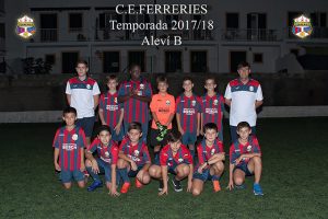 Presentació CE Ferreries 2017_Alevín B
